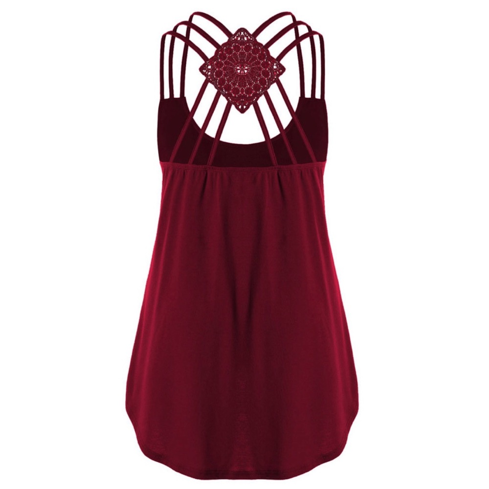 Women’s Camisole Sleeveless Tank Top Blouse-862 - Picture 2 of 2
